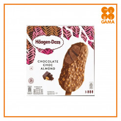 HAAGEN-DAZS STICKBAR MULTIPACK CHOCOLATE CHOC ALMOND 80ML X 3S