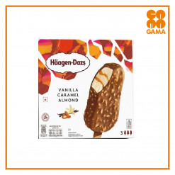 HAAGEN-DAZS STICKBAR MULTIPACK VANILLA CARAMEL ALMOND 80ML X 3S