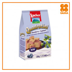 LOACKER QUADRATINI BLUEBERRY 220GM(LE)