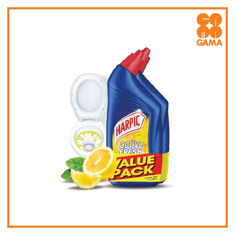 0082143-HARPIC LIQ KRAME-LEMON 500MLX2