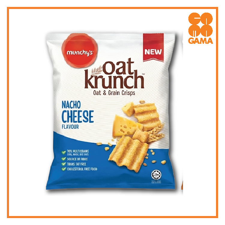 0486440-MUNCHYS OAT KRUNCH OAT&GRAIN C.NACHO CHEESE 70GM