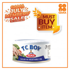 TC BOY W/TUNA-SOYBEAN OIL 150 GM