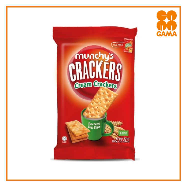0077200-MUNCHYS CREAM CRACKERS 300 GM