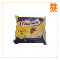 CHESDALE SLICED CHEESE 12S/250GM