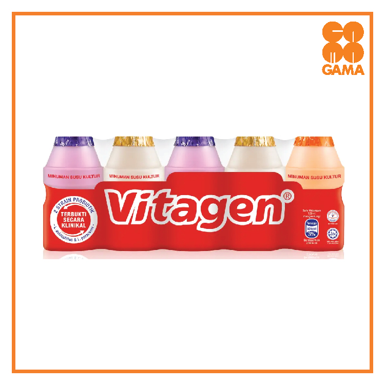 Vitagen Cultured Milk-125mlx5s-Assorted