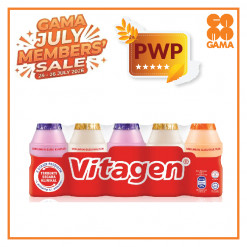 VITAGEN CULTURED MILK-125MLX5S-ASSORTED