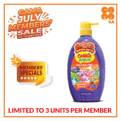 C/J BABY H& B WASH J.RASBERRY 700ML JOYFUL RASPBER