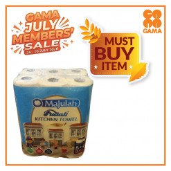 MAJULAH KITCHEN TOWEL 50S X 8 ROLLS