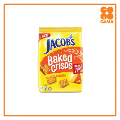 JACOBS BAKED CRIPS-CHEDDAR 229GM