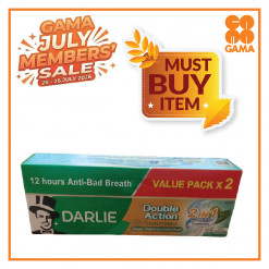 DARLIE D/A FRESH PROTECT 2IN1 160G X 2