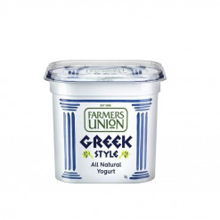 FARMERS UNION GREEK STYLE YOGURT-NATURAL 1KG