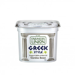 FARMERS UNION GREEK STYLE YOGURT-VANILLA 950GM