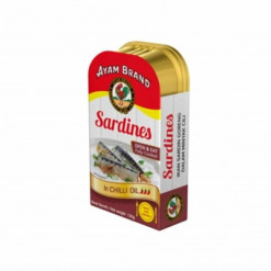 AYAM FRIED SARDINE CHILLI OIL 120GM-CHILLI OIL