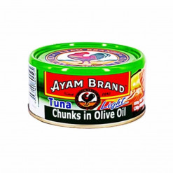 AYAM LIGHT TUNA-C/OLIVE OIL 150GM-CHUNKS IN OLIVE