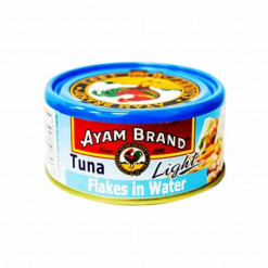AYAM LIGHT TUNA-FLAKES IN WATER 150GM