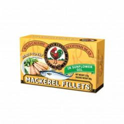 AYAM MACKEREL FILLETS SUNFLOWER OIL 125GM
