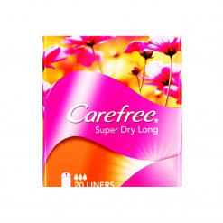 CAREFREE PANTYLINER LONG 20S-U/SCENT