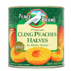 PEACE C/PEACHES-HALVES 822G