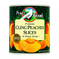 PEACE C/PEACHES-SLICES 822G