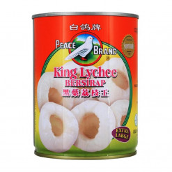 PEACE KING LYCHEE IN SYRUP 565 GM