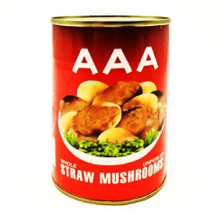 CHC AAA STRAW MUSHROOM 425 GM