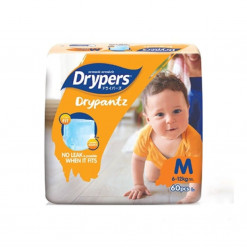 DRYPANTZ DIAPERS 58'S X M /102582
