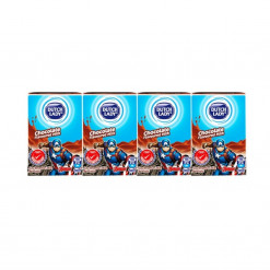 D/L UHT CHOC FLV MILK-MARVEL 180MLX4S