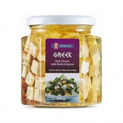 EMBORG GREEK STYLE CHEESE W.HERBS&SPICES 300GM