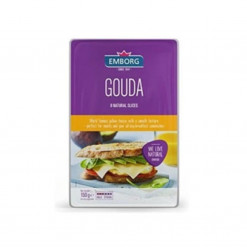 EMBORG NATURAL SLICED CHEESE 150GM-GOUDA