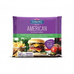 EMBORG PROCESSED SLICED 200GM-AMERICAN
