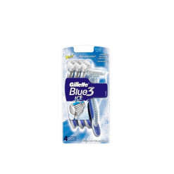 GILLETTE BLUE 3 ICE 4'S