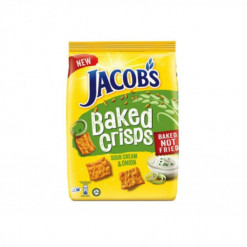 JACOBS BAKED CRIPS-SOUR CREAM 229GM