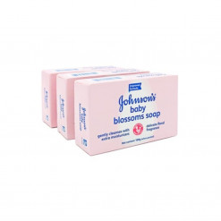 JOHNSON BABY LOTION SOAP 75GM X 3-BLOSSOM
