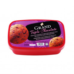 KINGS GRAND-ICE CREAM 1 LITER TRIPLE CHOC