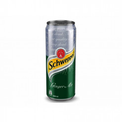 SCHWEPPES GINGER ALE CAN 320ML
