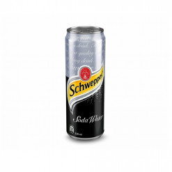 SCHWEPPES SODA WATER CAN 320ML