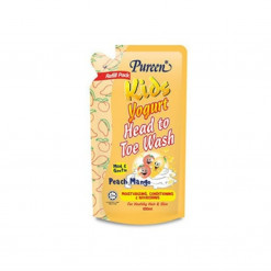 PUREEN K YOGURT HEAD TO TOE WASH 600ML(RFL)P/MANGO