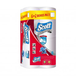 SCOTT KITCHEN TOWEL 50S X 8 RED