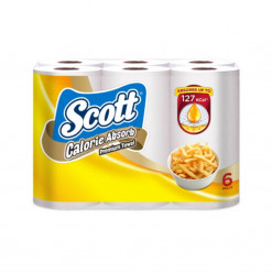 SCOTT KITCHEN TOWEL CALORIE ABSORB 50SX6S