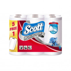 SCOTT KITCHEN TOWEL REGULAR 50S X 6