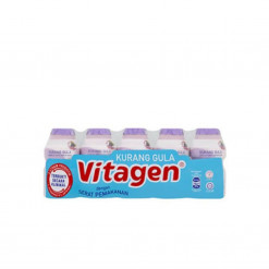VITAGEN LESS SUGAR-GRAPE 125ML X 5S