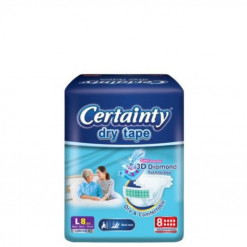 CERTAINTY ADULT DIAPERS  L8S