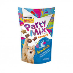 FRISKIES PARTY MIX 60GM-BEACHSIDE CRUNCH