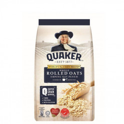 QUAKER WHOLE ROLLED OATS 800GM
