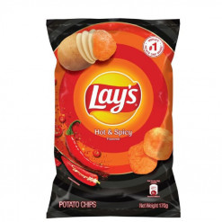 LAYS HOT&SPICY 170GM(PKT)