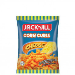 JACK&JILL CORN CURLS CHEESE 90GM-CHEESE