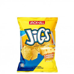 J&J JIGS CHEESE P/CHIPS 60GM