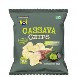 NOI SEAWEED WASABI CASSAVA CHIPS 85GM